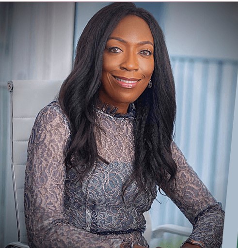 Dr Nonny Ugboma seated in a professional portrait