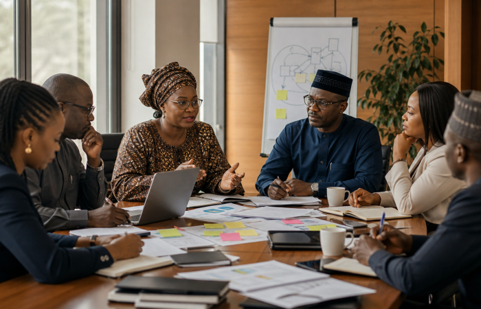 Generated editorial image for From Civil Servants to System Shapers: Rethinking the Role of Public Sector Workers in Nigeria